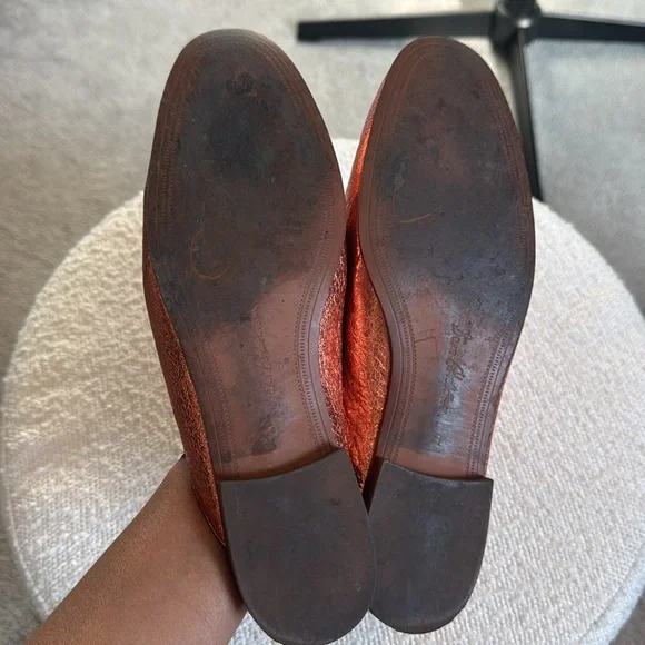 Sam Edelman Laurna Rose Gold Loafers Size 9 - Picture 6 of 7